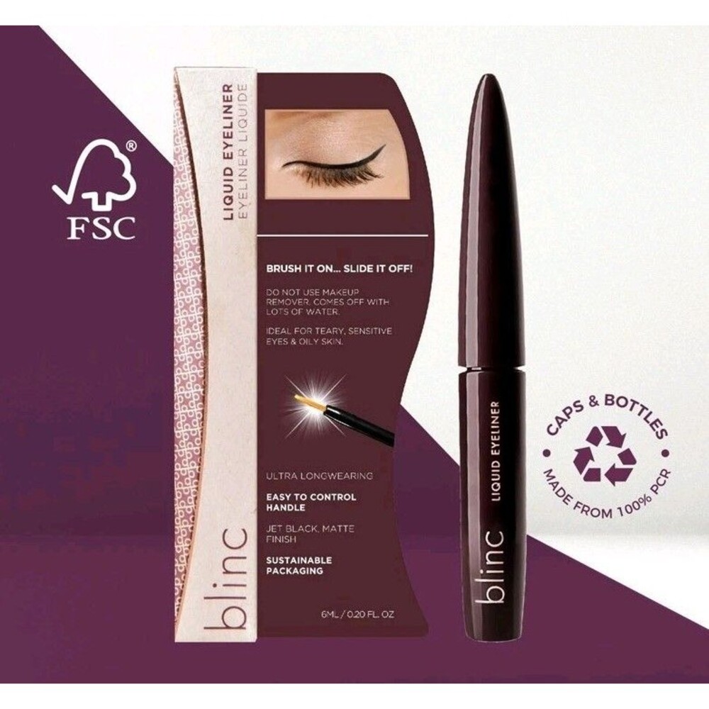 BLINC Tubing Liquid Eyeliner Award-Winning Formula - Medium Brown 0.20 oz - NEW